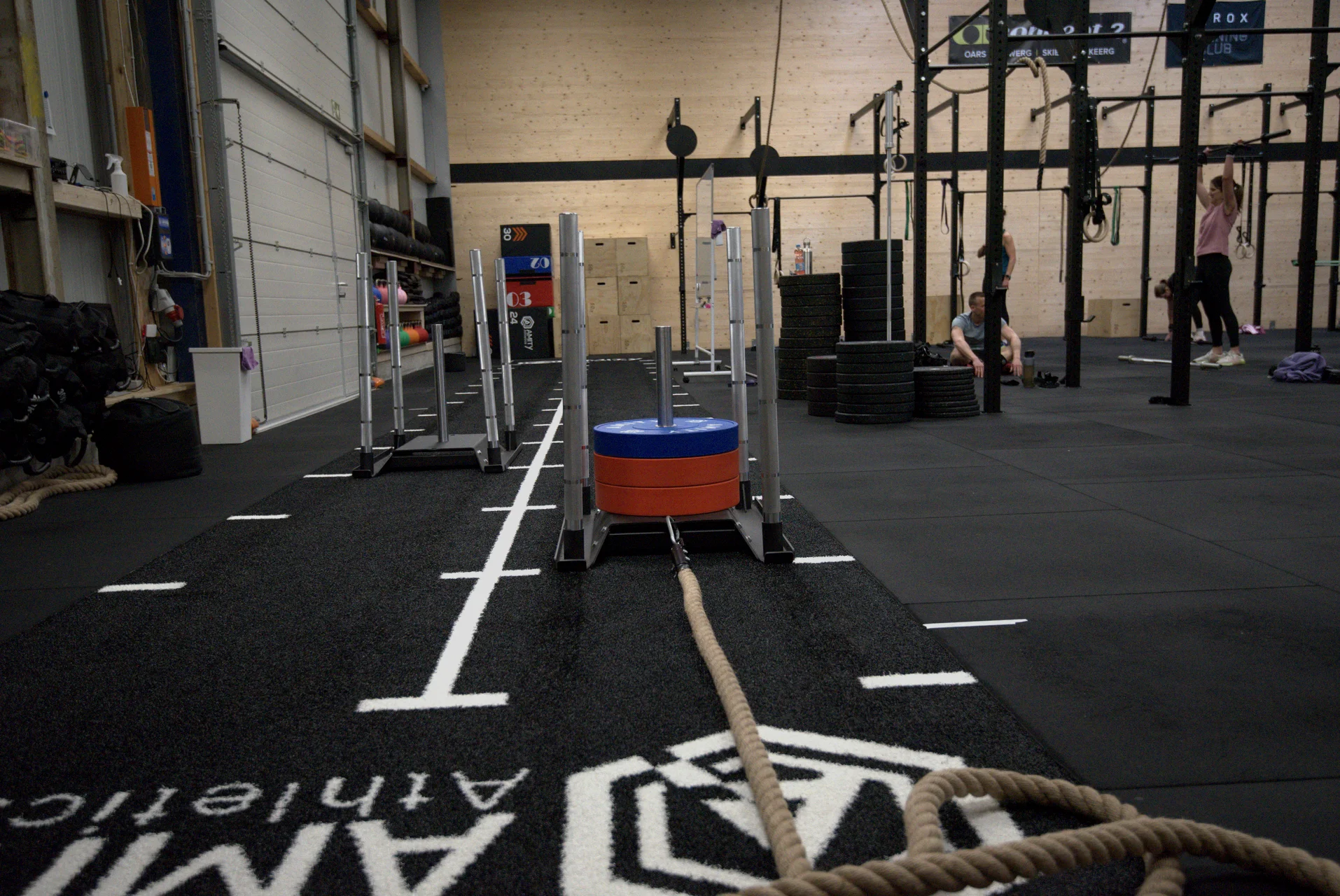 HYROX Sled Floor bei AMITY Athletics